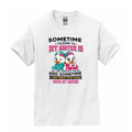 Short Sleeve Adult Shirt. My sister is…