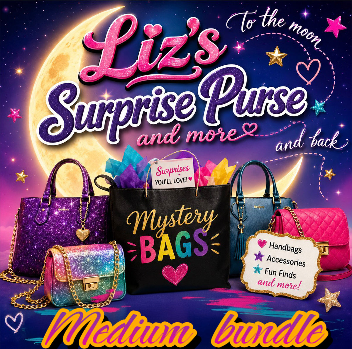 Mystery medium handbag & tote bag bundle