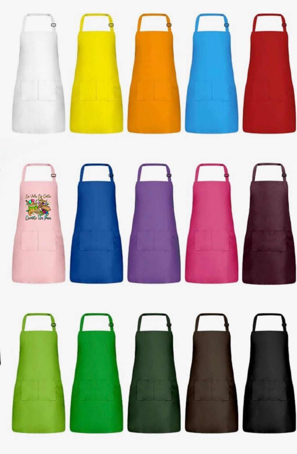 Apron La Vida Es Corta